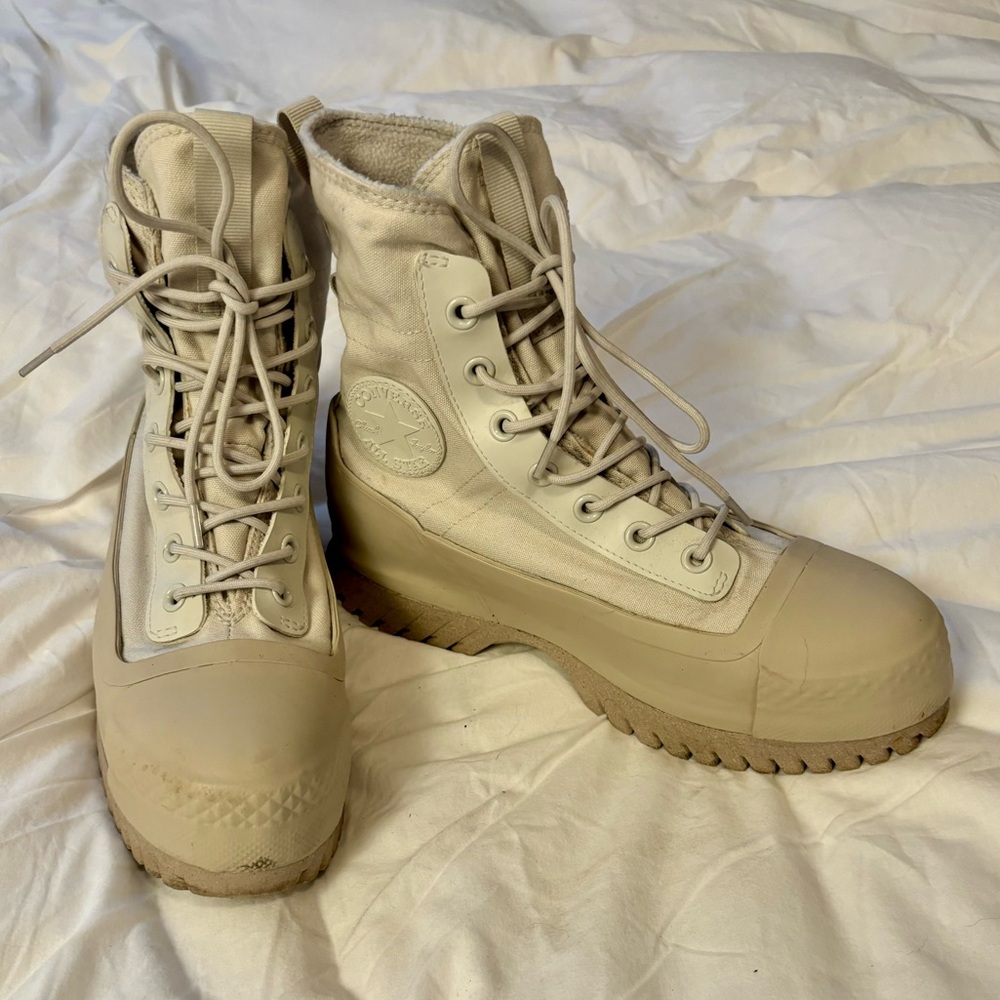 Converse All Star Lugged Boot Chuck Taylor Gray 8.5/6.5 - Picture 3 of 9